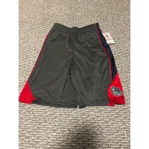 Colosseum Mens Fresno State Bulldogs Athletic Shorts Charcoal Grey Red Small NWT